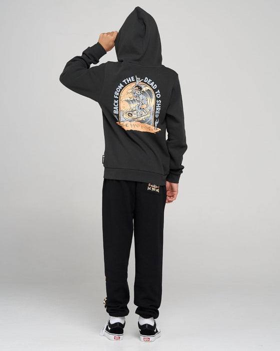 THE MAD HUEYS - DEAD SHREAD YOUTH HOODED PULLOVER