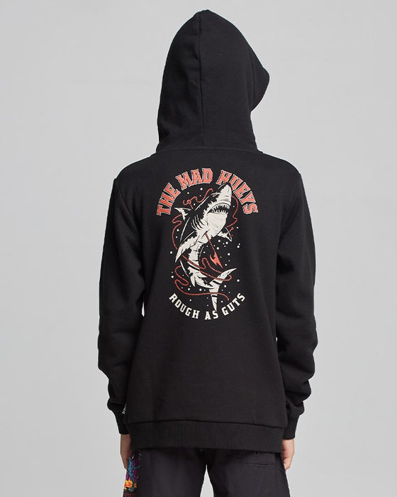 THE MAD HUEYS - ROUGH AS GUTS PULLOVER BLACK