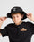 THE MAD HUEYS - SKULL ANCHOR BRIM HAT BLACK