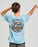 THE MAD HUEYS - THE SEA CAPTAIN TEE STEEL BLUE