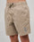THE MAD HUEYS - SKULL ANCHOR VOLLEY SHORTS TAUPE