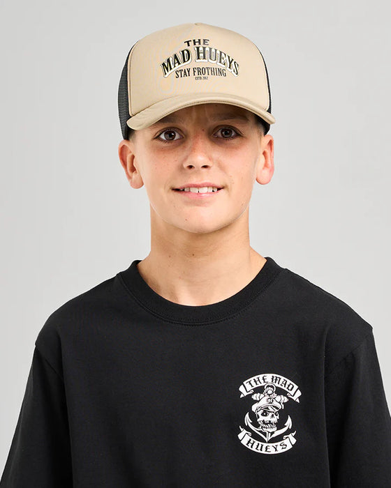 THE MAD HUEYS - STAY FROTHING FOAM TRUCKER TAN
