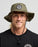 THE MAD HUEYS - HUEYS GOOD LIFE WIDE BRIM HAT OLIVE