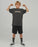 THE MAD HUEYS - SURFING HUEYS TEE VINTAGE BLACK