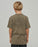 THE MAD HUEYS - HUEYS LETTER TEE OLIVE