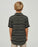 THE MAD HUEYS - HUEYS STRIPE WOVEN SHIRT PINE GREEN