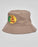 THE MAD HUEYS - PRO HUEYS REVERSIBLE BUCKET HAT TAUPE