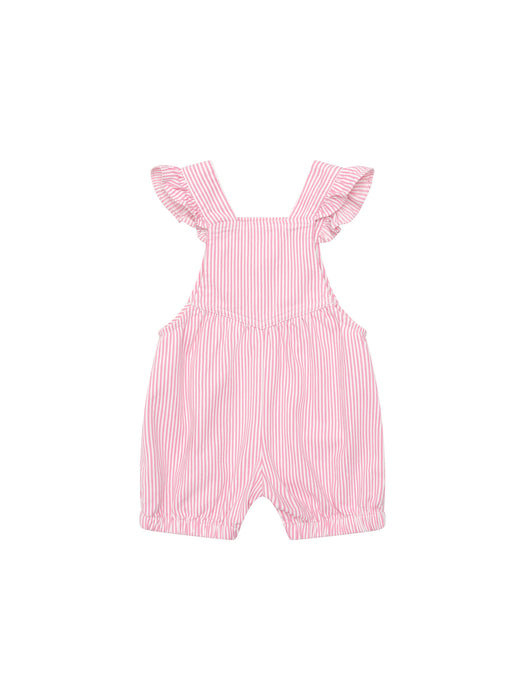 HUXBABY - CANDY STRIPE BUBBLE ONESIE BUBBLEGUM STRIPE