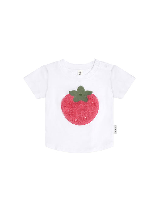 HUXBABY - FURBERRY T-SHIRT WHITE