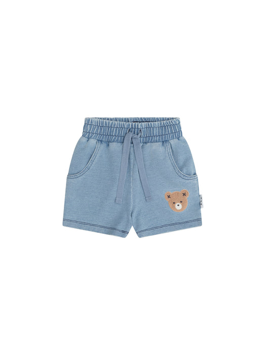 HUXBABY - HUXBEAR KNIT DENIM SHORT