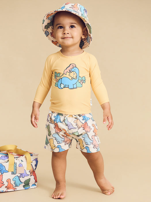 HUXBABY - DINO PLAY SWIM SHORT MULTI