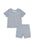 HUXBABY - TEDDY HUX PJ SET CORNFLOWER