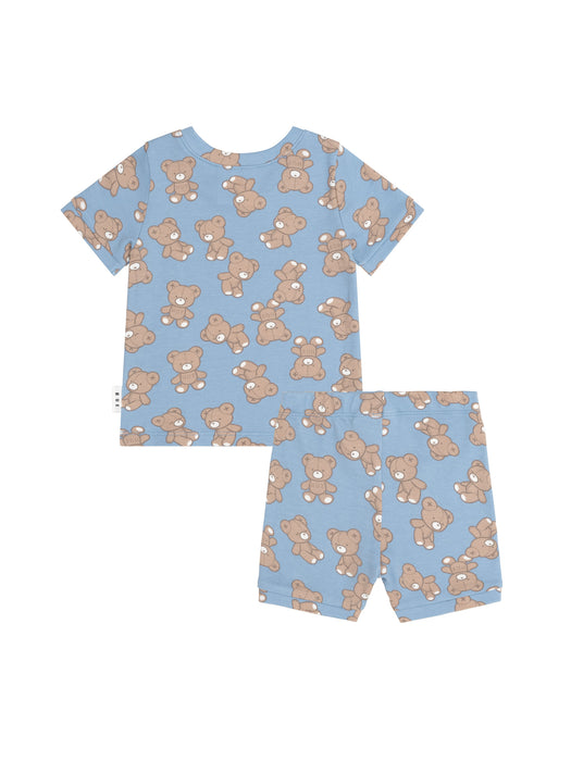 HUXBABY - TEDDY HUX PJ SET CORNFLOWER