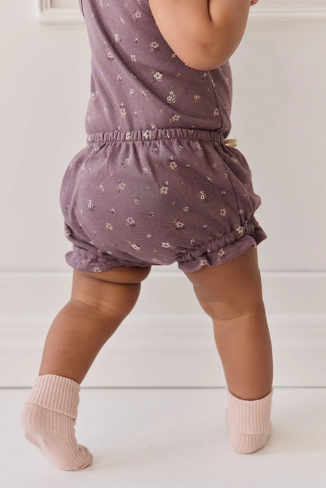 ORGAMIC COTTON FRILL BLOOMER - GOLDIE HUCKLEBERRY