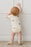 JAMIE KAY - ORGANIC COTTON HUDSON SHORT SLEEVE BODYSUIT BOBBIE BEAR TOFU