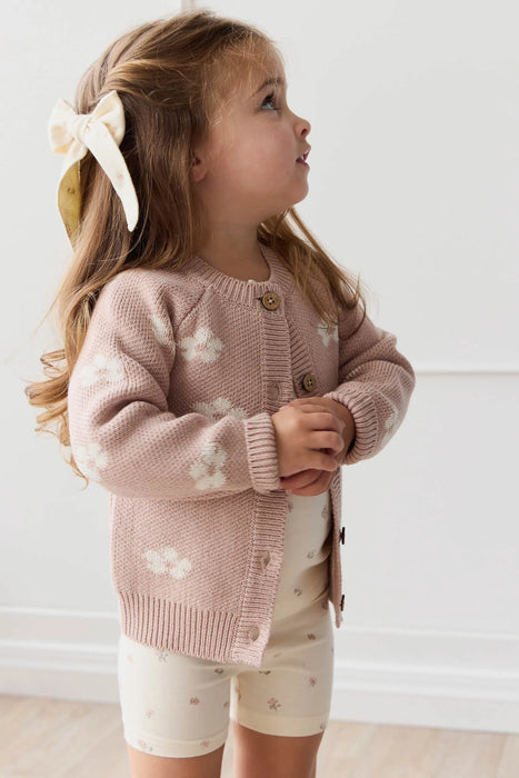 JAMIE KAY - HARPER CARDIGAN FRANKIE KNIT ROSE