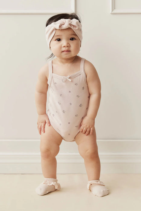 ORGANIC COTTON BRIDGET SINGLET BODYSUIT - MEREDITH VIOLET