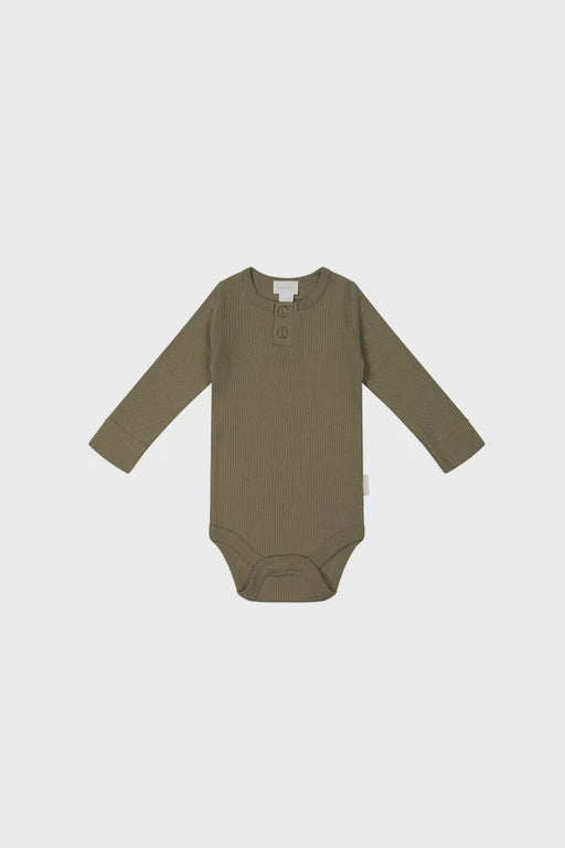 JAMIE KAY - LONG SLEEVE BODYSUIT FIR BARK