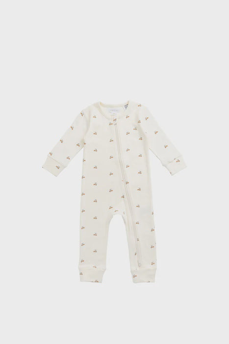 JAMIE KAY - REESE ZIP ONEPIECE FOREST NIGHT ACORNS