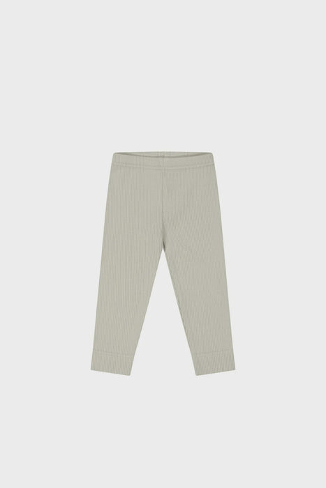 JAMIE KAY - ORGANIC COTTON FINE RIB LEGGING MIST