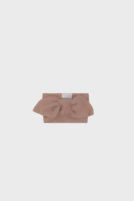 JAMIE KAY - ORGANIC COTTON LILIAN MODAL HEADBAND POWDER