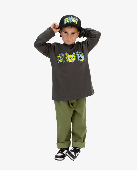 BAND OF BOYS - KHAKI STRETCH PANTS