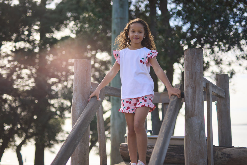 RADICOOL -  CHERRIES FRILL SHORT