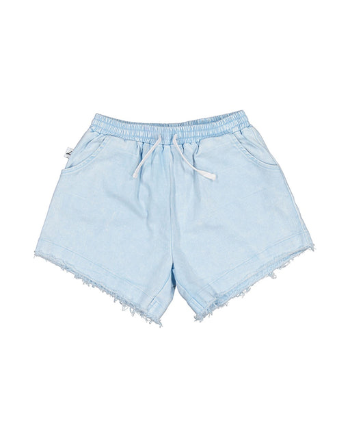 KISSED BY RADICOOL - ICY BLUE DENIM SHORT