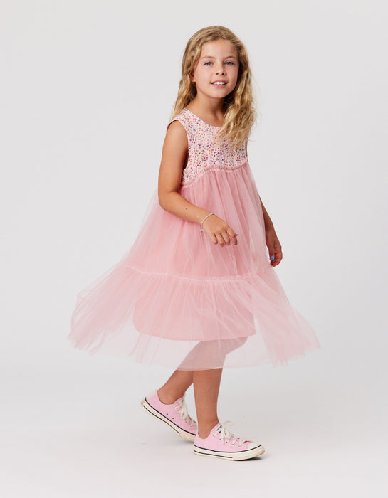 KISSED BY RADICOOL - DITSY FLORAL PRINCESS DRESS