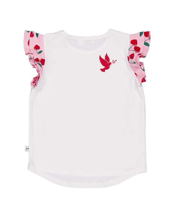RADICOOL -  CHERRY FRILL TEE