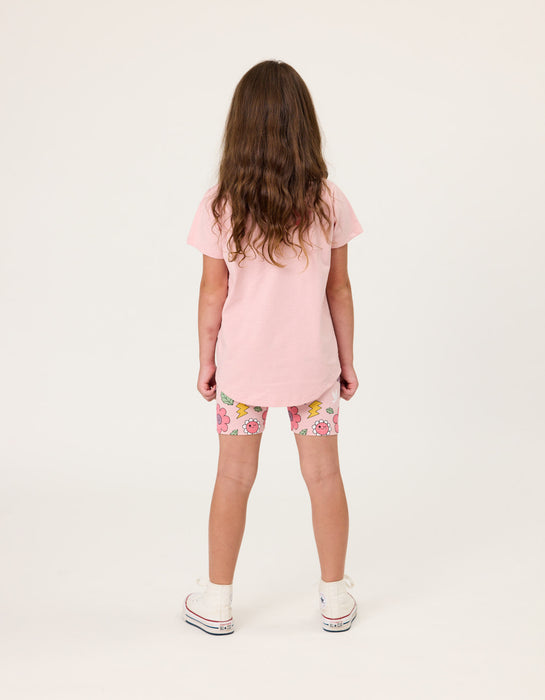 RADICOOL -  BIKE SHORT IN SMILEY FLOWERS