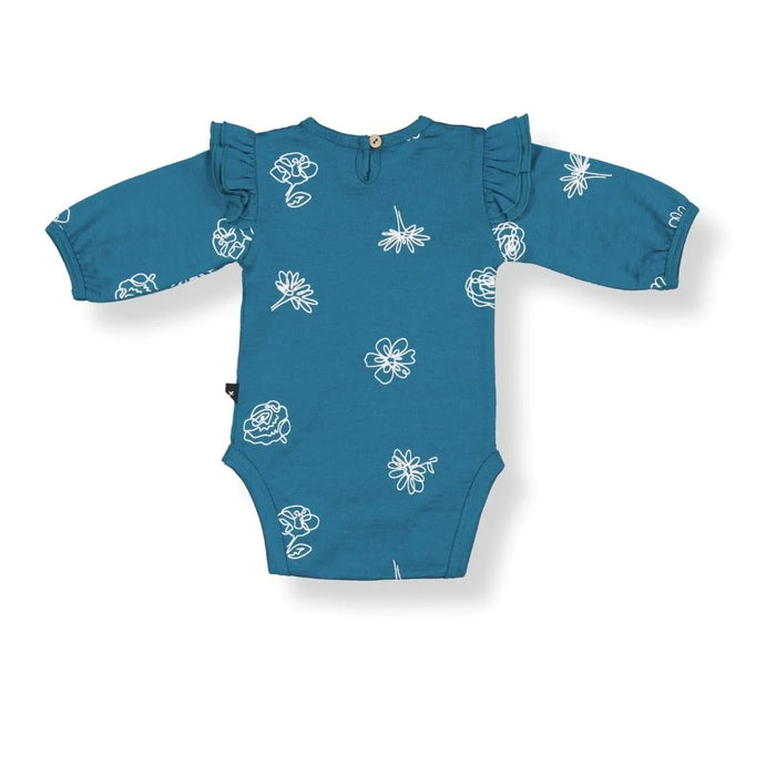 LFOH - LUNA BODYSUIT JADE WILDFLOWER