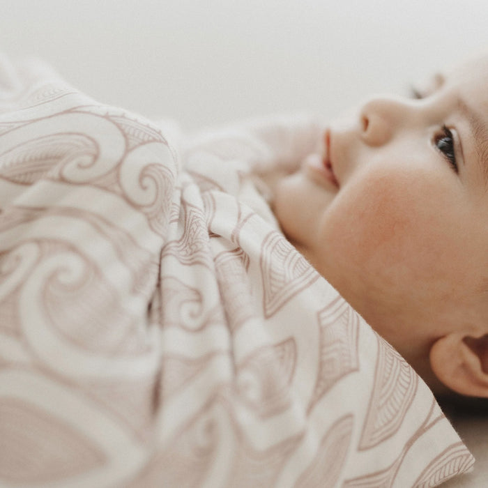 BO & KO - TE PĀTIKI WRAP MAUVE