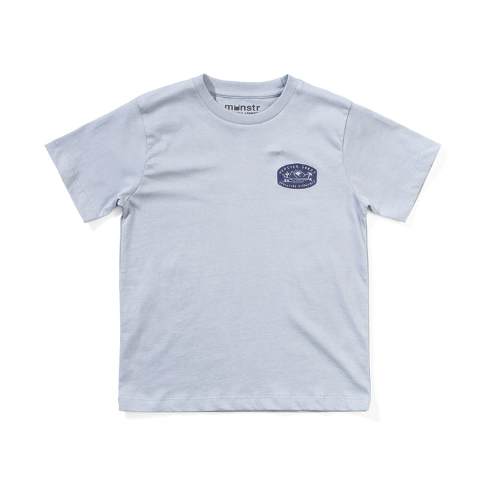 MUNSTER - PALMLIFE SS TEE MID BLUE