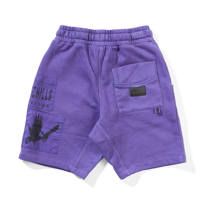 MUNSTER - PATCHEDUP SHORT PURPLE