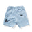 MUNSTER - PATCHED UP SHORT WASHED BLUE