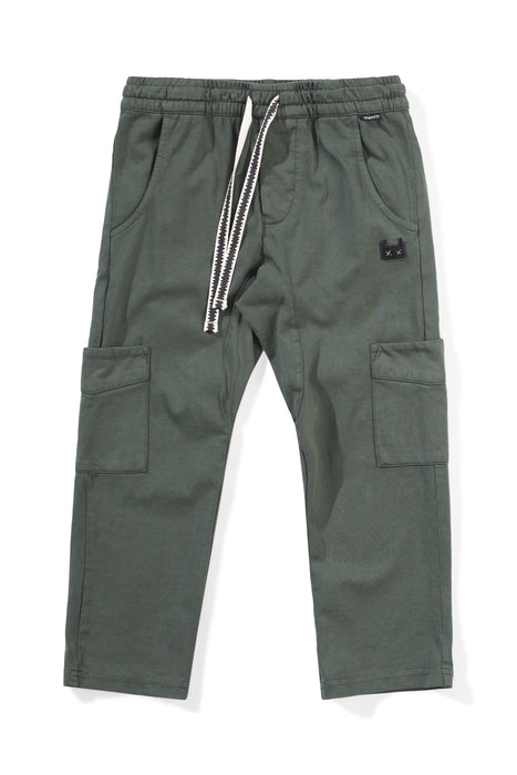 MUNSTER - LOOSY PANT WASHED OCEAN GREEN