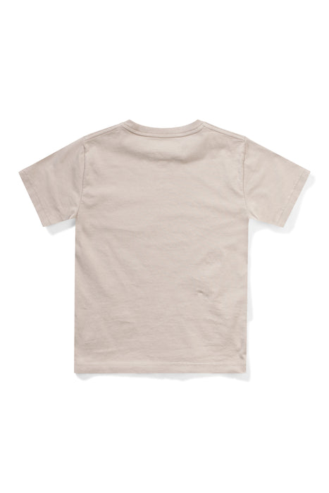 MUNSTER - BOXER PKT TEE WASHED SAND