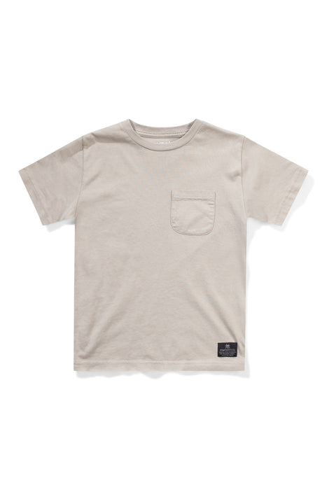 MUNSTER - BOXER PKT TEE WASHED SAND
