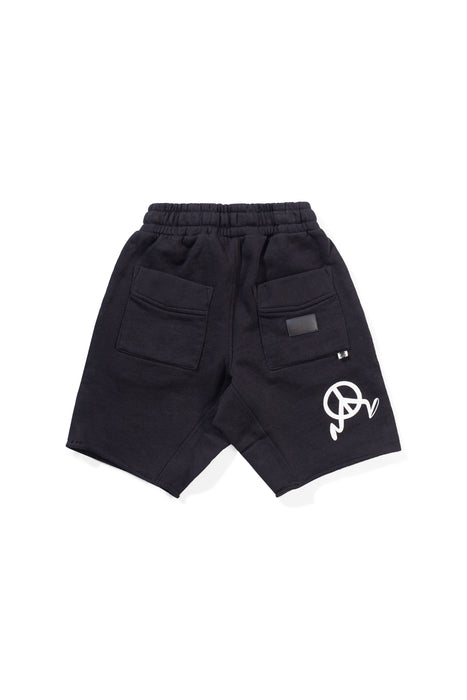 MUNSTER - BRANDED SHORT BLACK