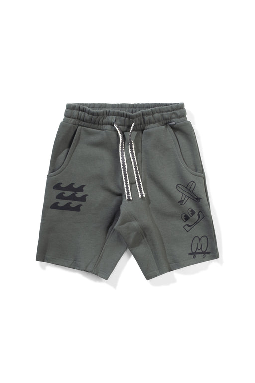 MUNSTER - BRANDED SHORT OCEAN GREEN