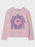 MINTI - HELLO BYE FLOWER TEE PINK MARLE