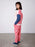 MINTI - FURRY TAILORED CARGO TRACKIES PINK