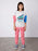 MINTI - MAGICAL FURRY CREW WHITE MARLE PINK BLUE