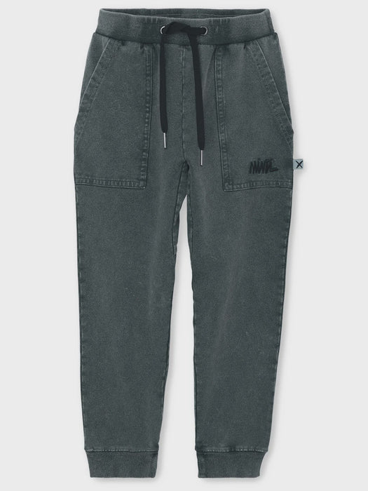 MINTI - BLASTED STOW TRACKIES OLIVE WASH