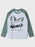 MINTI - HOTDOG TEE WHITE MARLE FOREST MARLE