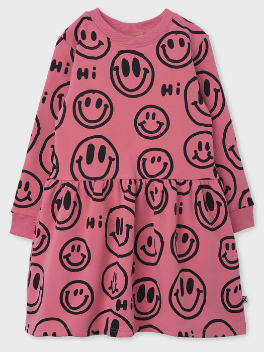 MINTI - HAPPY FURRY DRESS PINK