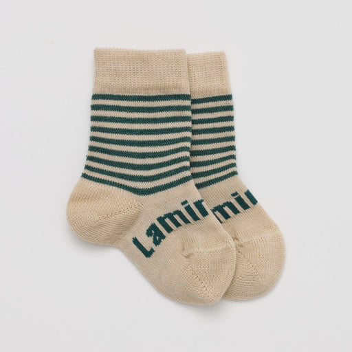 LAMINGTON - BABY MERINO WOOL CREW SOCKS TUI