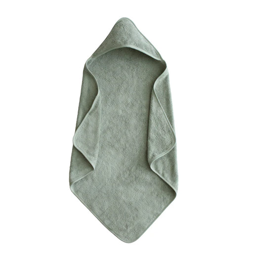 MUSHIE - HOODED BABY TOWEL MOSS