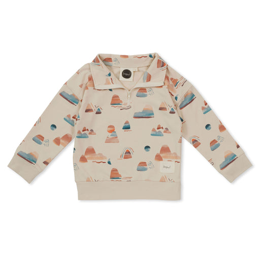 KAPOW - MOUNTAIN TOP HALF ZIP SWEATER